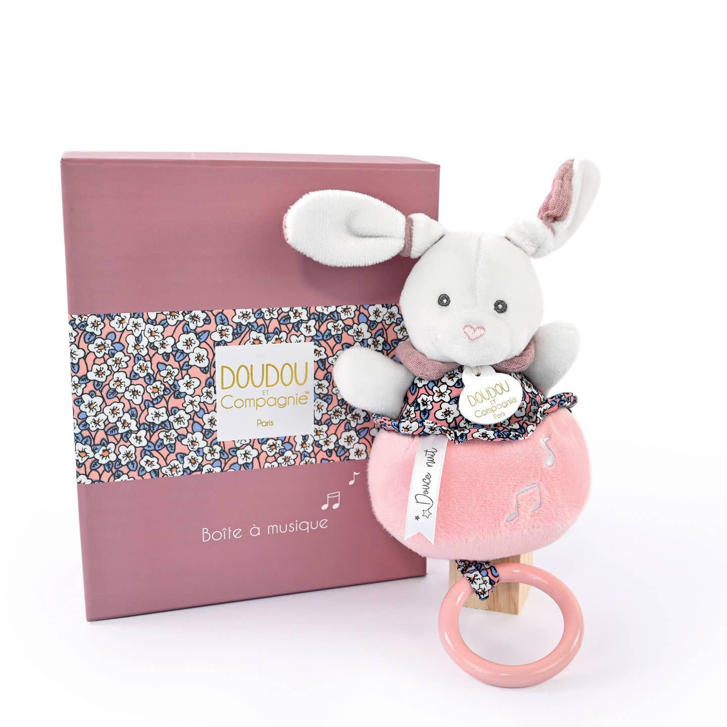 Boh'aime Pink Bunny Musical Toy